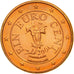 Austria, Euro Cent, 2004, MS(65-70), Copper Plated Steel, KM:3082