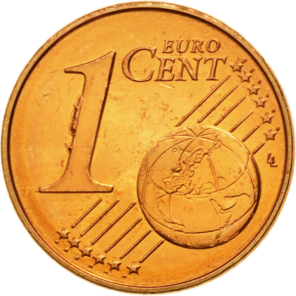 Austria, Euro Cent, 2004, MS(65-70), Copper Plated Steel, KM:3082