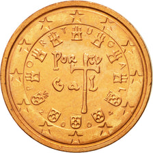 Portugal, 2 Euro Cent, 2004, MS(65-70), Copper Plated Steel, KM:741
