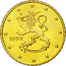 Finlande, 50 Euro Cent, 1999, FDC, Laiton, KM:103
