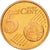 Finlandia, 5 Euro Cent, 1999, Vantaa, MS(65-70), Miedź platerowana stalą