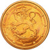 Finland, 2 Euro Cent, 1999, MS(65-70), Copper Plated Steel, KM:99