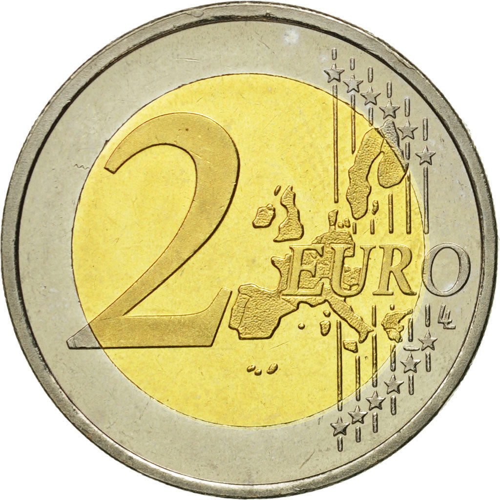 Netherlands, 2 Euro, 1999, MS(63), Bi-Metallic, KM:241