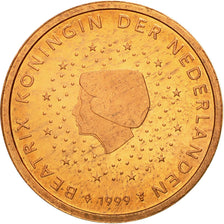 Paesi Bassi, 2 Euro Cent, 1999, FDC, Acciaio placcato rame, KM:235