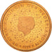 Paesi Bassi, 2 Euro Cent, 1999, FDC, Acciaio placcato rame, KM:235
