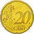 Holandia, 20 Euro Cent, 2001, Utrecht, MS(63), Mosiądz, KM:238