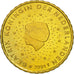 Netherlands, 10 Euro Cent, 2001, MS(63), Brass, KM:237