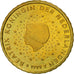 Países Bajos, 10 Euro Cent, 1999, SC, Latón, KM:237