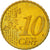 Holandia, 10 Euro Cent, 1999, Utrecht, MS(63), Mosiądz, KM:237