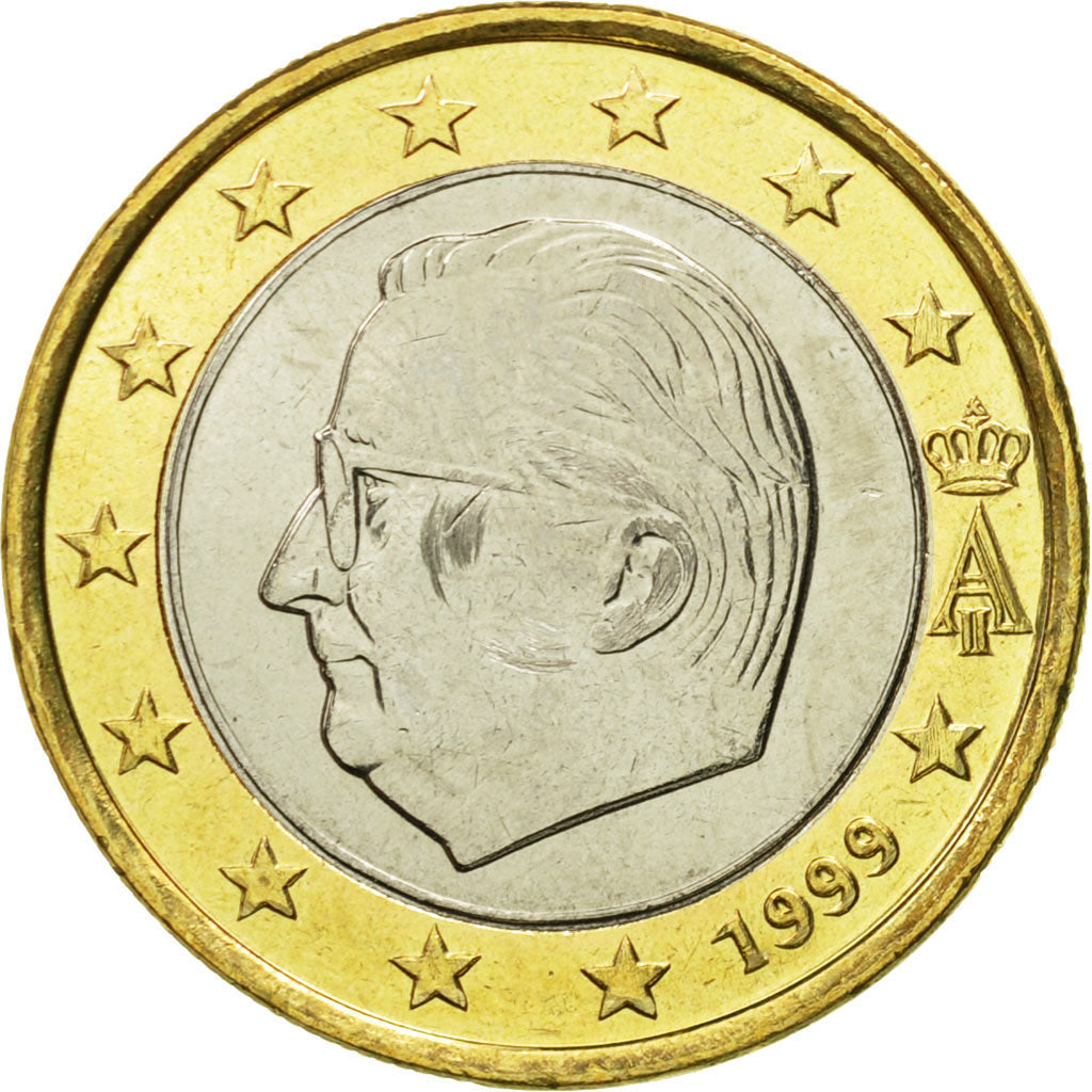 Belgium, Euro, 1999, MS(65-70), Bi-Metallic, KM:230