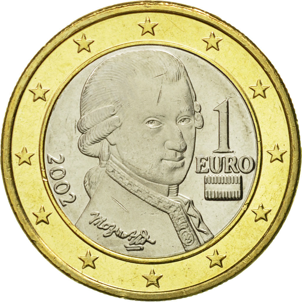 Oostenrijk, Euro, 2002, FDC, Bi-Metallic, KM:3088