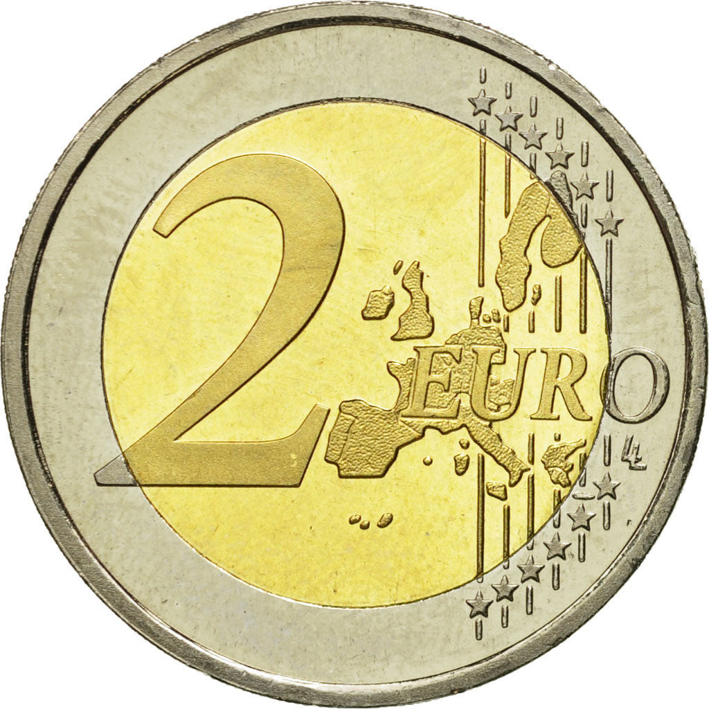 Netherlands, 2 Euro, 2000, MS(65-70), Bi-Metallic, KM:241