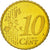 Holandia, 10 Euro Cent, 2000, Utrecht, MS(65-70), Mosiądz, KM:237