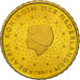 Netherlands, 10 Euro Cent, 2002, MS(65-70), Brass, KM:237