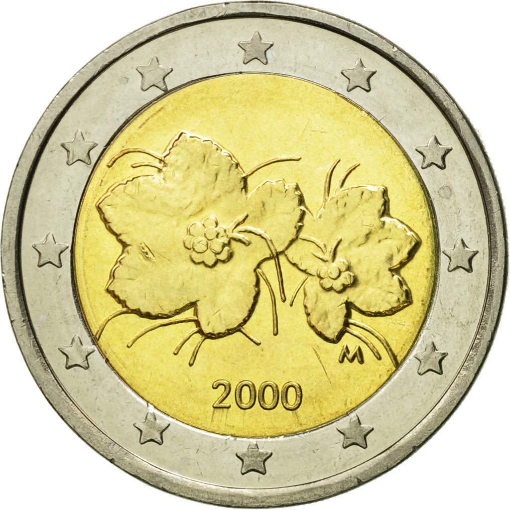 Finlandia, 2 Euro, 2000, FDC, Bimetálico, KM:105