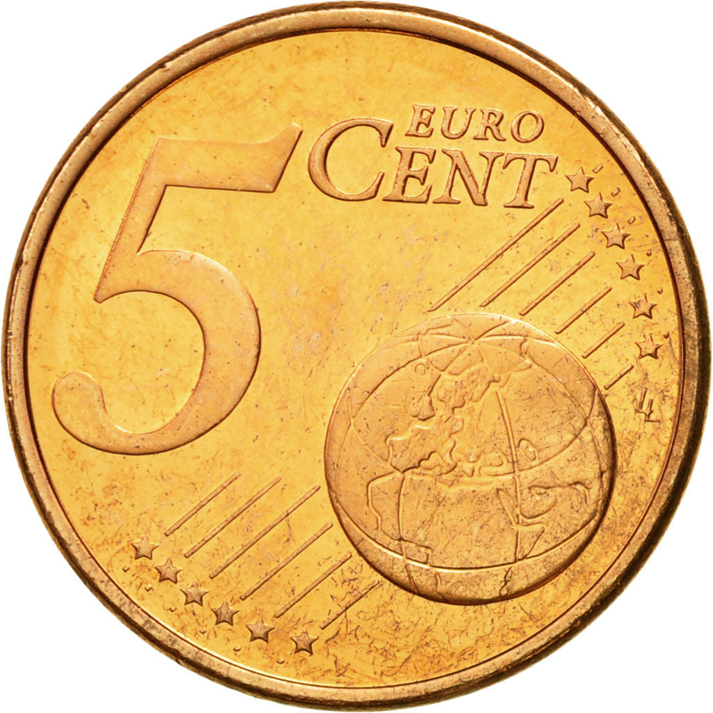 Finland, 5 Euro Cent, 2000, MS(65-70), Copper Plated Steel, KM:100
