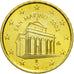 San Marino, 10 Euro Cent, 2002, MS(65-70), Brass, KM:443