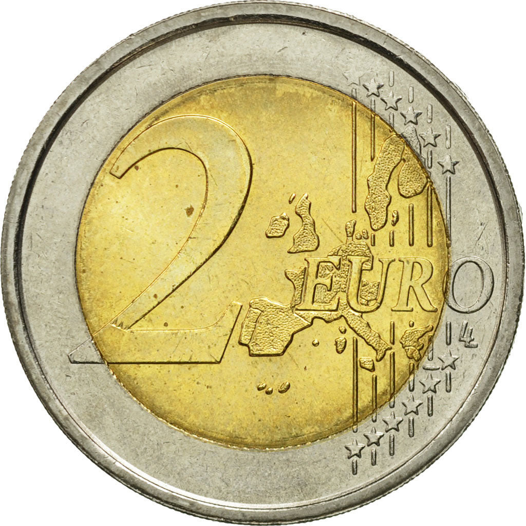 San Marino, 2 Euro, 2002, MS(63), Bi-Metallic, KM:447