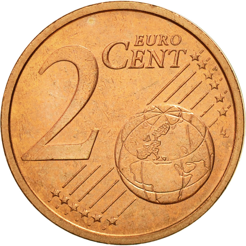 San Marino, 2 Euro Cent, 2002, MS(63), Copper Plated Steel, KM:441