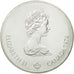 Coin, Canada, Elizabeth II, Jeux Olympiques d'Hiver, 5 Dollars, 1974, Royal