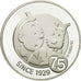 Belgium, 10 Euro, Tintin, 2004, UNC, Silver, KM:236