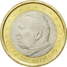 VATICAN CITY, Euro, 2002, MS(63), Bi-Metallic, KM:347