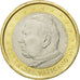 VATICAN CITY, Euro, 2002, MS(63), Bi-Metallic, KM:347