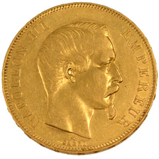 Münze, Frankreich, Napoleon III, Napoléon III, 50 Francs, 1858, Paris, SS