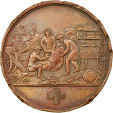 France, Medal, Ministère de la Guerre, Ambulances de la Presse, 1870-1871