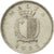 Coin, Malta, 10 Cents, 1991, EF(40-45), Copper-nickel, KM:96
