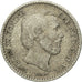 Moneda, Países Bajos, William III, 10 Cents, 1885, MBC, Plata, KM:80