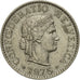 Münze, Schweiz, 5 Rappen, 1975, Bern, SS, Copper-nickel, KM:26