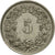 Moneda, Suiza, 5 Rappen, 1975, Bern, MBC, Cobre - níquel, KM:26