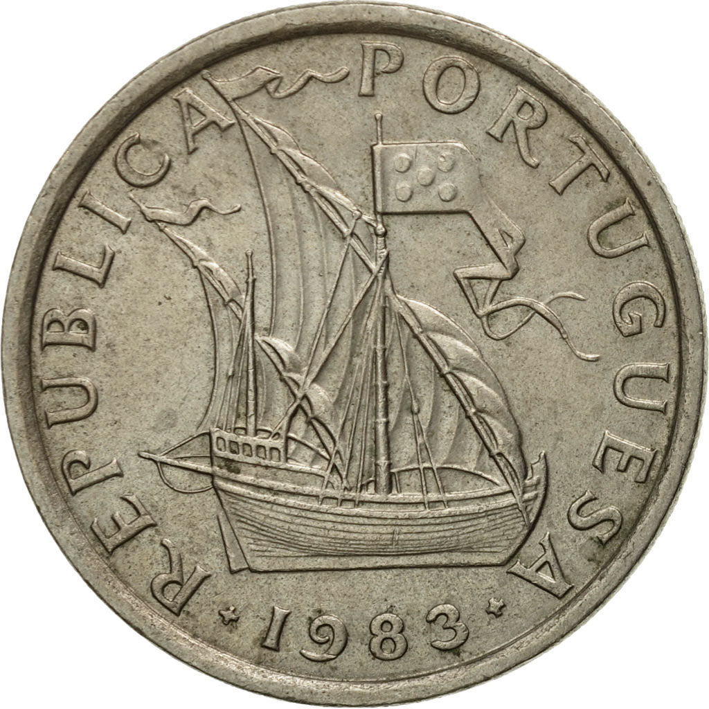 Coin, Cyprus, 5 Cents, 1983, MS(63), Nickel-brass, KM:55.3