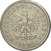 Coin, Poland, 20 Groszy, 1991, Warsaw, MS(63), Copper-nickel, KM:280