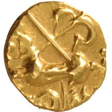 Caletes, 1/4 Stater, AU(55-58), Gold, Delestré #96, 1.91