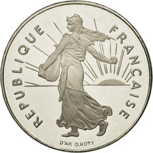 Coin, France, Semeuse, Franc, 2001, Paris, MS(65-70), Nickel, KM:925.2