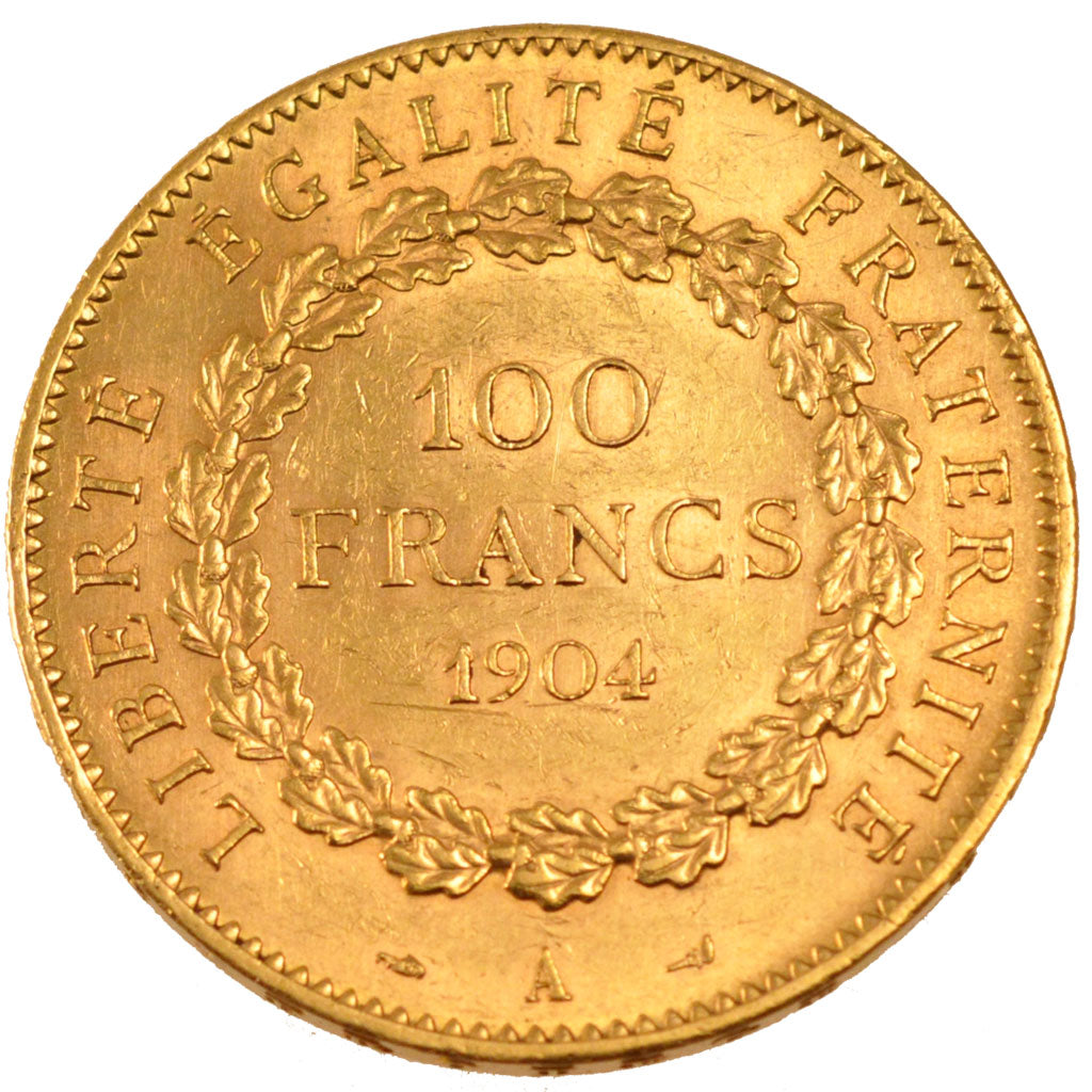 IIIème République, 100 Francs or Génie