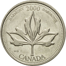 Coin, Canada, Elizabeth II, 25 Cents, 2000, Royal Canadian Mint, Ottawa, MS(63)