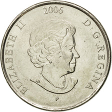Monnaie, Canada, Elizabeth II, breast cancer, 25 Cents, 2006, Royal Canadian