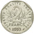 Monnaie, France, Jean Moulin, 2 Francs, 1993, TTB, Nickel, Gadoury:548, KM:1062