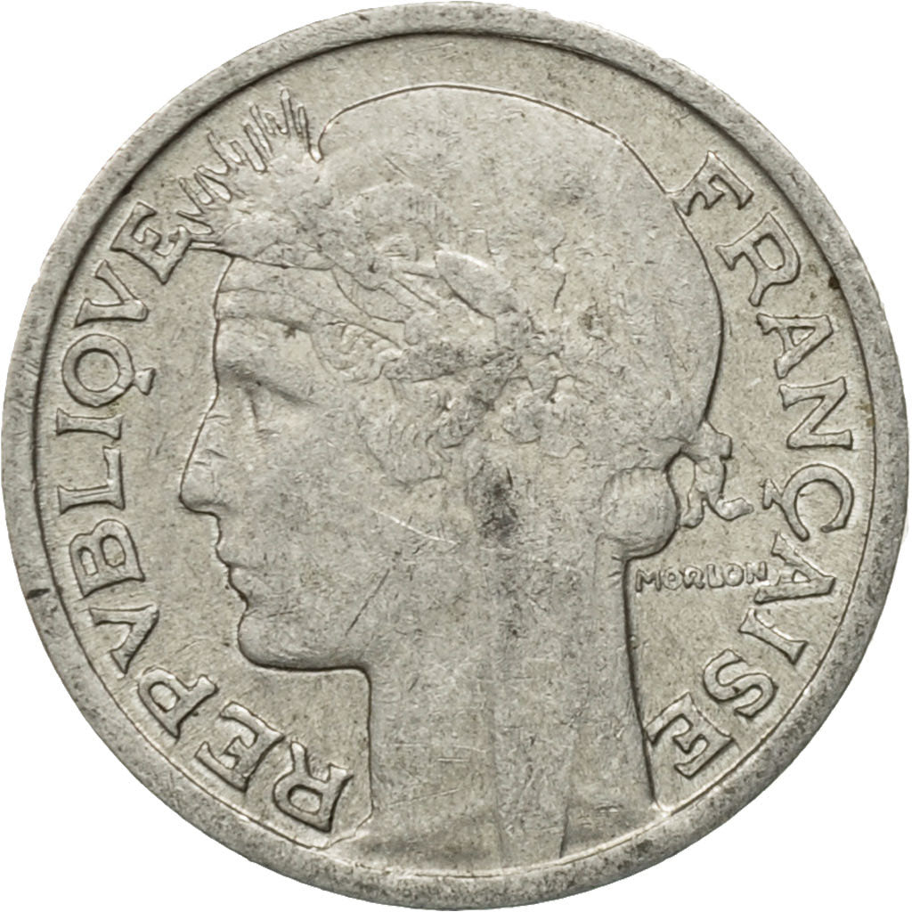 Coin, France, Morlon, 50 Centimes, 1945, Paris, EF(40-45), Aluminum, KM:894.1a