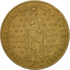 Coin, France, 10 Francs, 1987, VF(20-25), Nickel-Bronze, KM:961d, Gadoury:820
