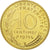 Coin, France, Marianne, 10 Centimes, 1971, Paris, MS(63), Aluminum-Bronze
