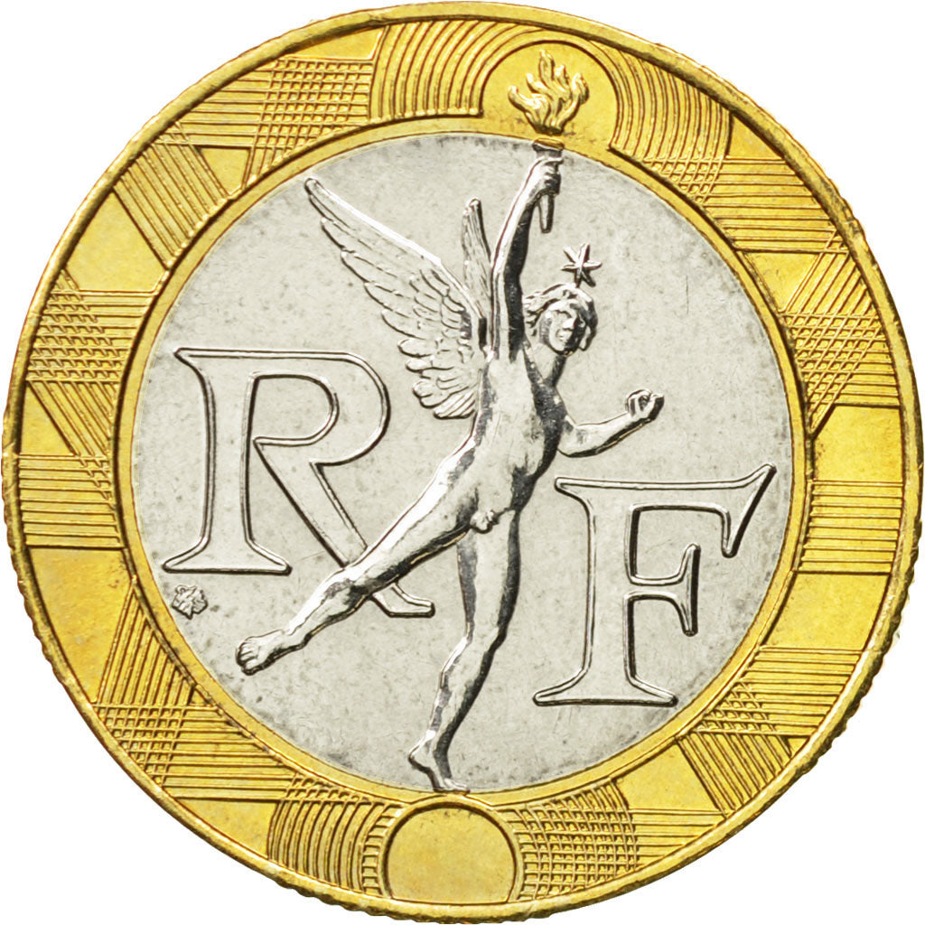 Moneda, Francia, Génie, 10 Francs, 2000, Paris, SC, Aluminio - bronce
