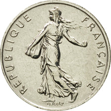 Coin, France, Semeuse, 1/2 Franc, 2000, Paris, MS(63), Nickel, KM:931.2