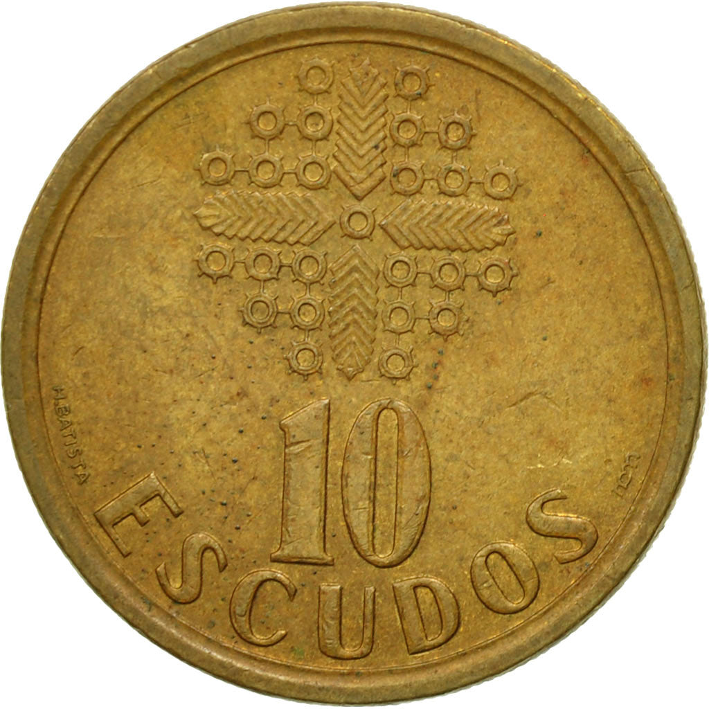 Coin, Portugal, 10 Escudos, 1998, EF(40-45), Nickel-brass, KM:633