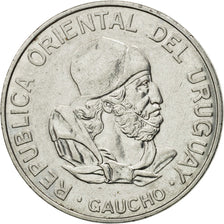 Coin, Uruguay, 100 Nuevos Pesos, 1989, Paris, AU(50-53), Stainless Steel, KM:96