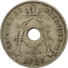 Coin, Belgium, 25 Centimes, 1926, EF(40-45), Copper-nickel, KM:68.1