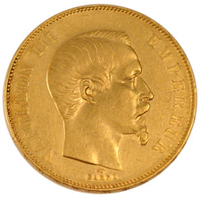 Second Empire, 50 Francs or Napoléon III tête nue